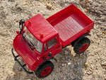 FMS FCX24 Mercedes-Benz Unimog 421 RTR 4x4 Truck Red