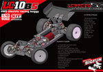 LC Racing LC10B5 1/10 4WD Off-Road RC Car Buggy Kit (CENTER DIFFERENTIAL GEAR)