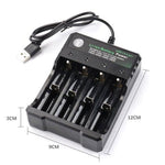 4 Slot 18650 Lithium Smart Quad Battery Charger