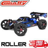 Team Corally Asuga XLR 6S 4x4 Brushless Buggy ROLLER Blue