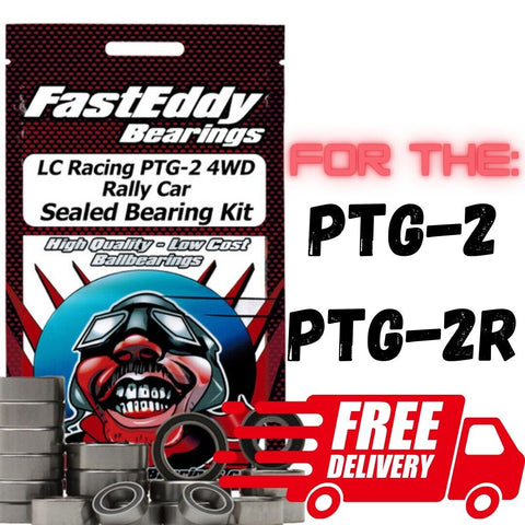 Fast Eddy LC Racing PTG-2, PTG-2R Sealed Bearing Kit