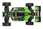 Team Corally Asuga XLR 6S 4x4 Brushless Buggy ROLLER Green