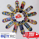 NBRC Skateboard Toy Lot (12) Finger Board RC Crawler Scale Accessories