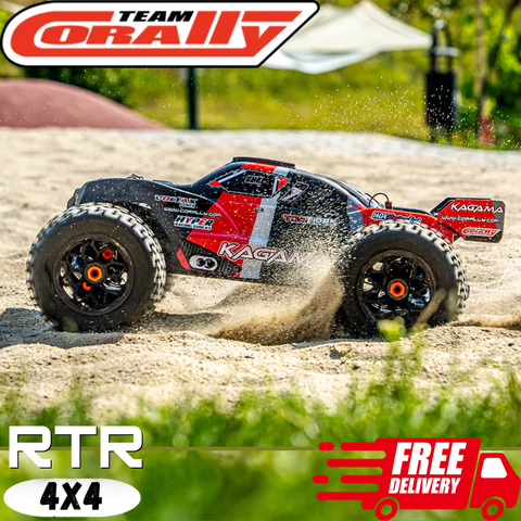 Team Corally Kagama XP 6S 1/8 RC Monster Truck 4x4 Brushless Red