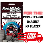 Fast Eddy FMS FCX24 Power Wagon, Smasher, K5 Sealed Bearing Kit